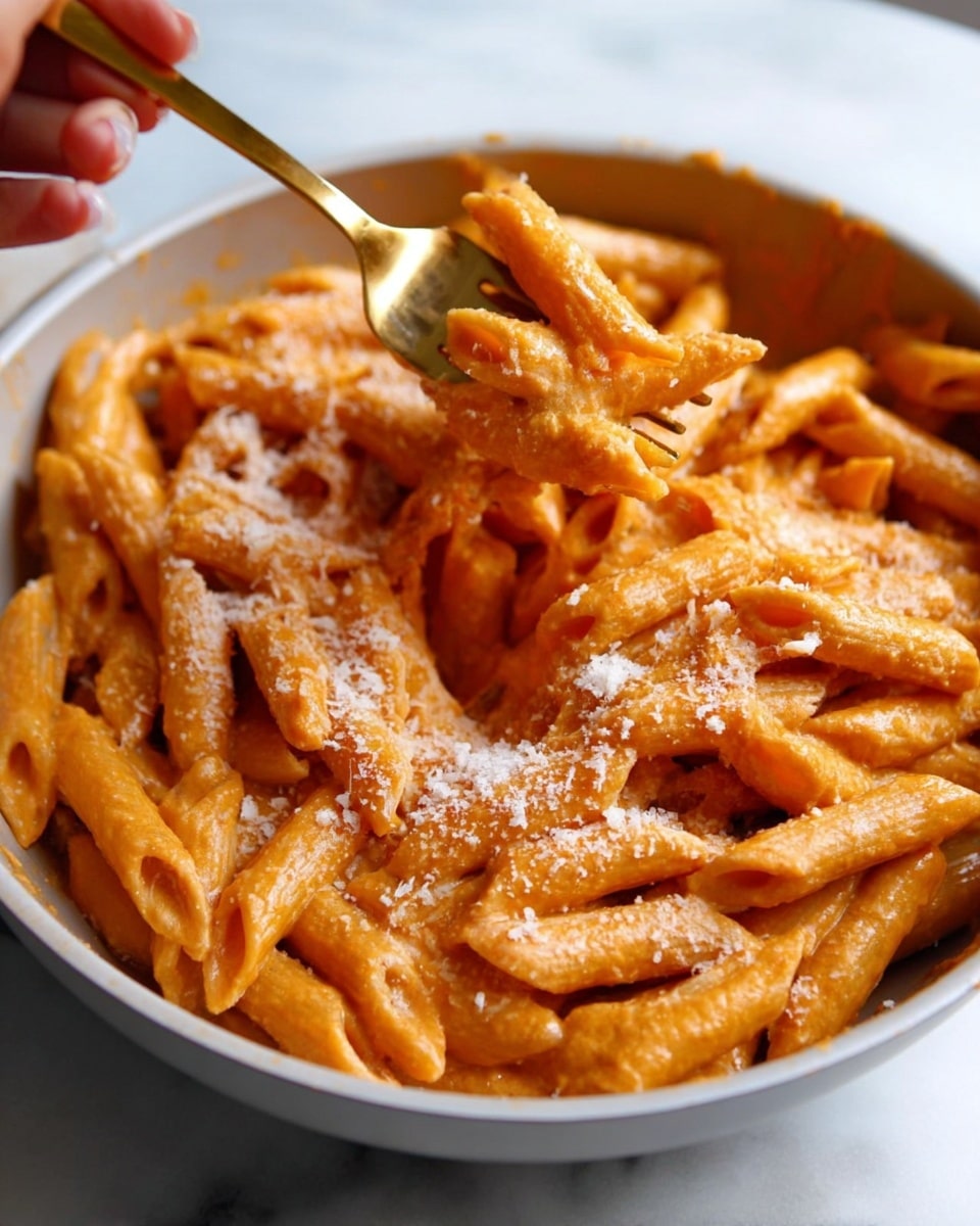 Roasted Red Pepper Pasta Recipe - Recipe Image