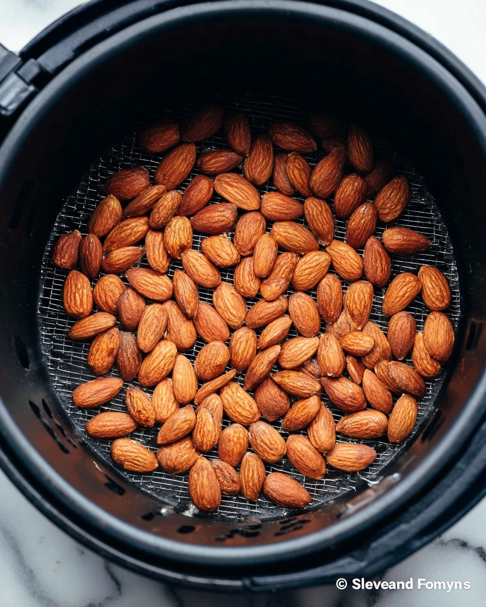 Air Fryer Roasted Almonds Recipe - Recipe Image