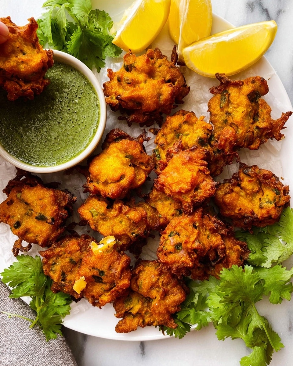 Pakora (Indian Vegetable Fritters) Recipe - Recipe Image