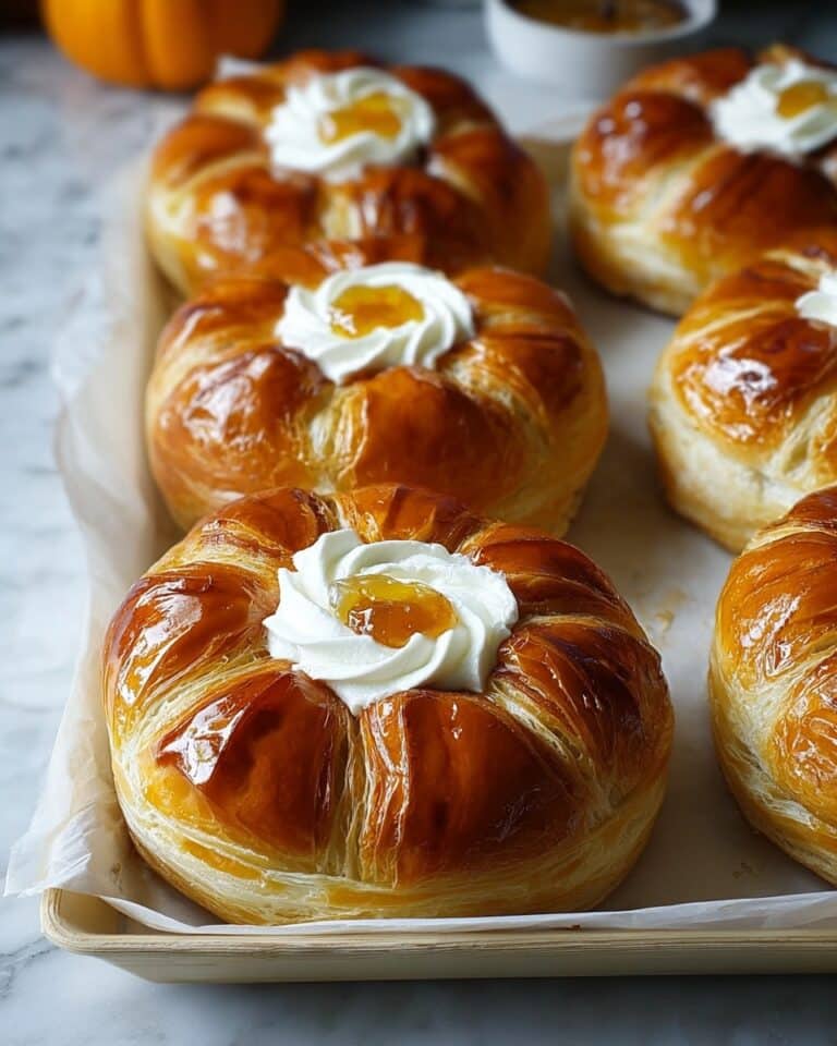 Easy Crescent Pumpkins: Cream Cheese & Pumpkin Pie Delight! Recipe