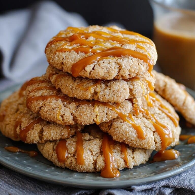Brown Sugar Cinnamon Caramel Cookies Recipe