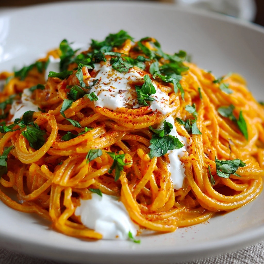 Red Pepper & Anchovy Spaghetti Recipe - Recipe Image