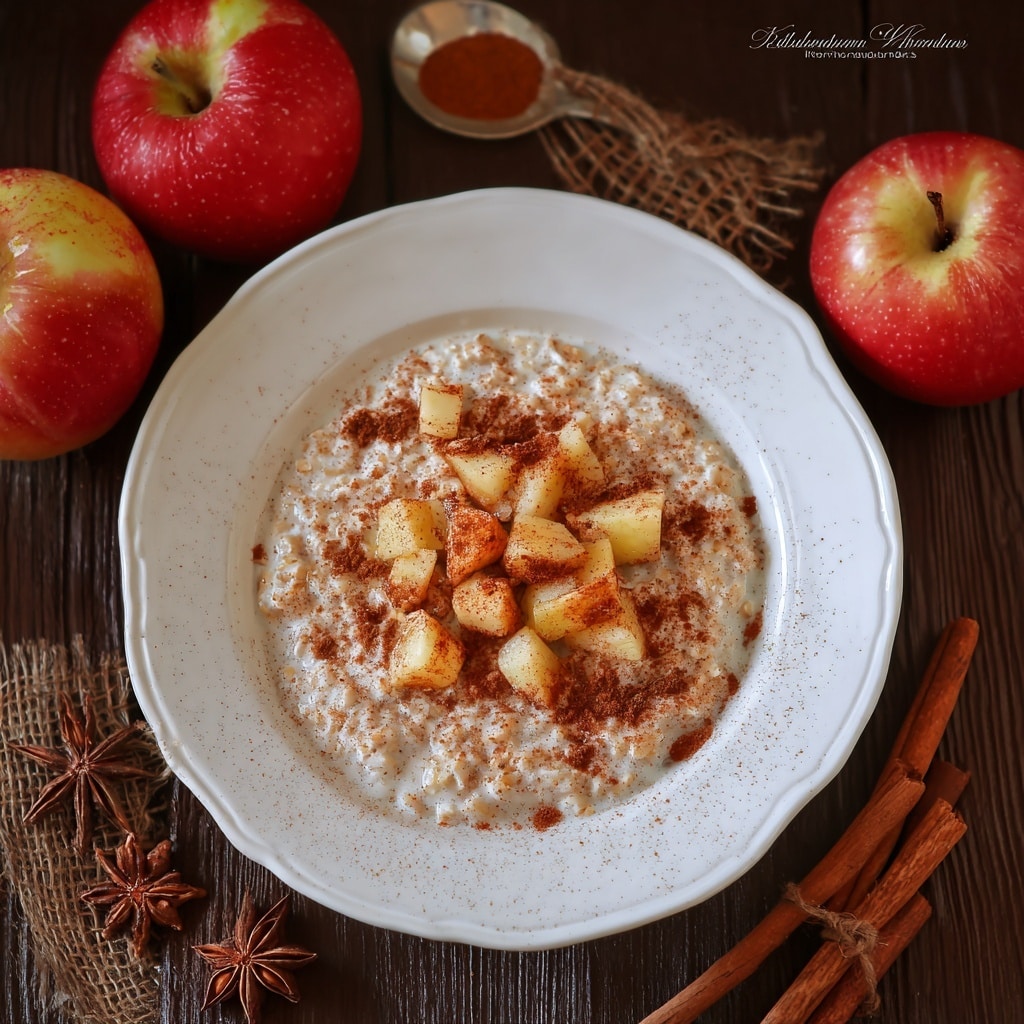 Breakfast Quinoa Apple Bowl Recipe - Recipe Image