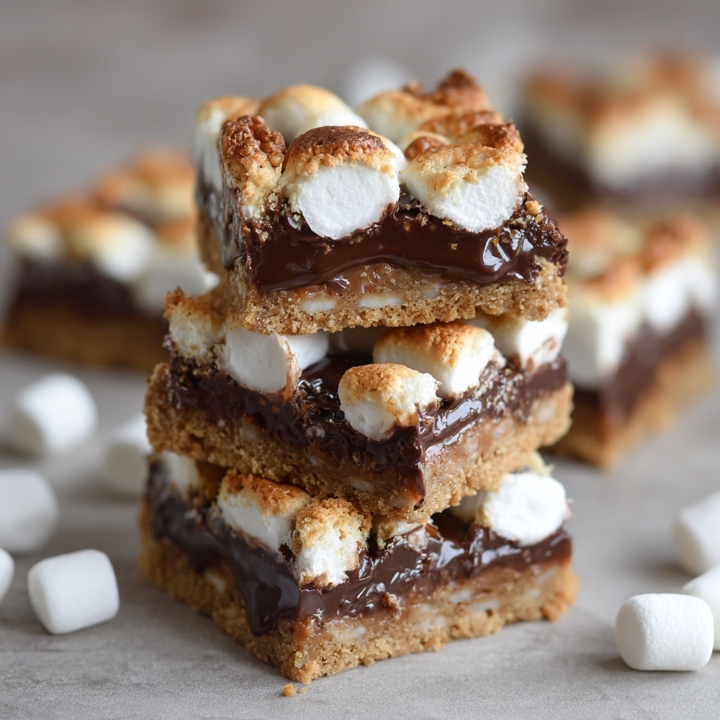 S'mores Cookie Bars Recipe - Recipe Image