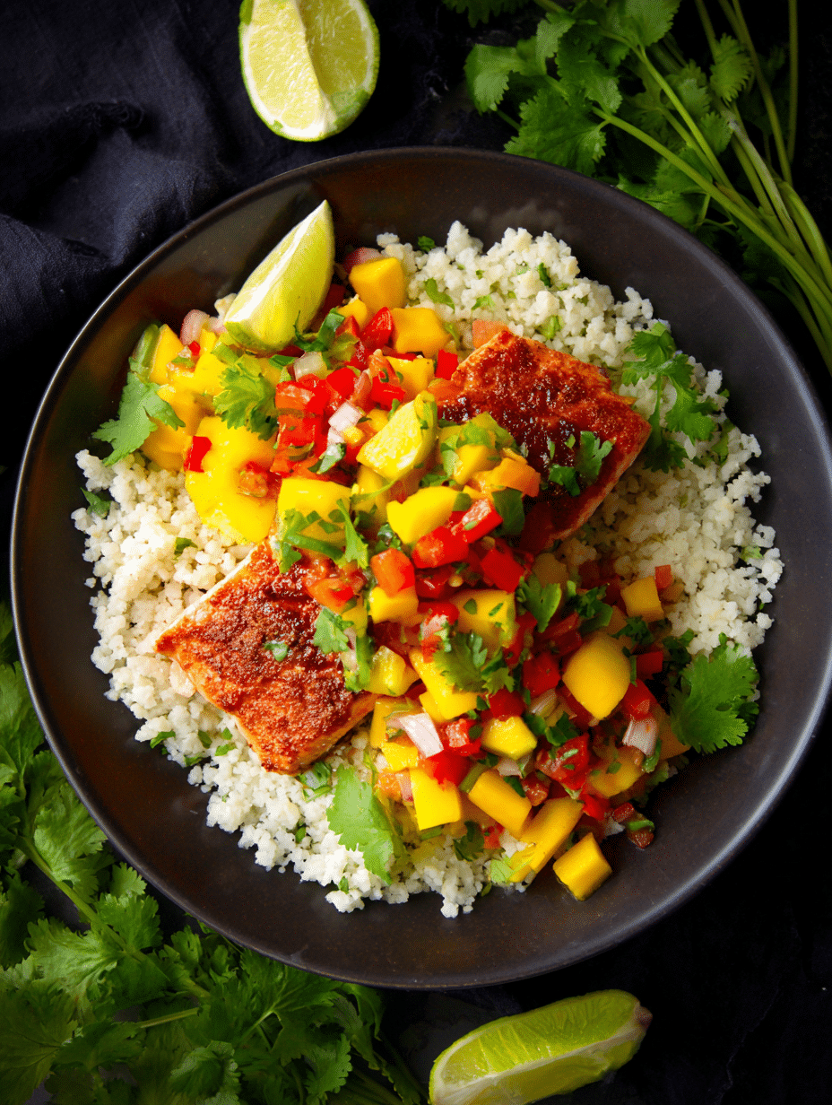 Tropical Grouper with Spicy Coconut Recipe - Recipe Image