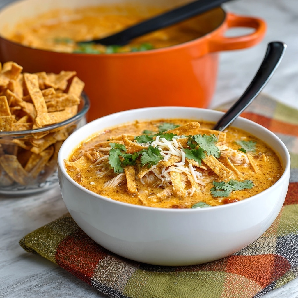 Max and Erma's Tortilla Soup Copycat Recipe - Recipe Image