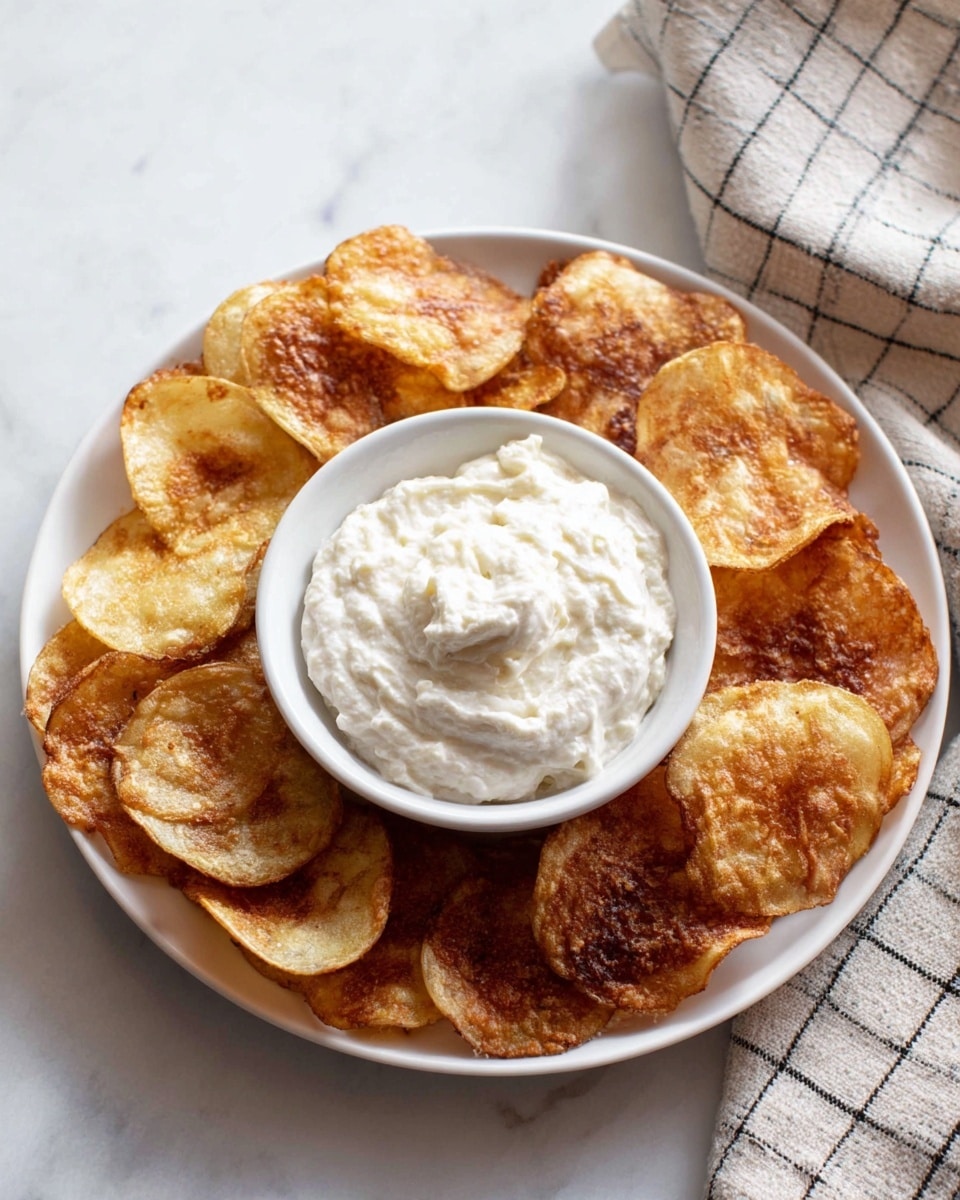 French Onion Dip with Greek Yogurt Recipe - Recipe Image