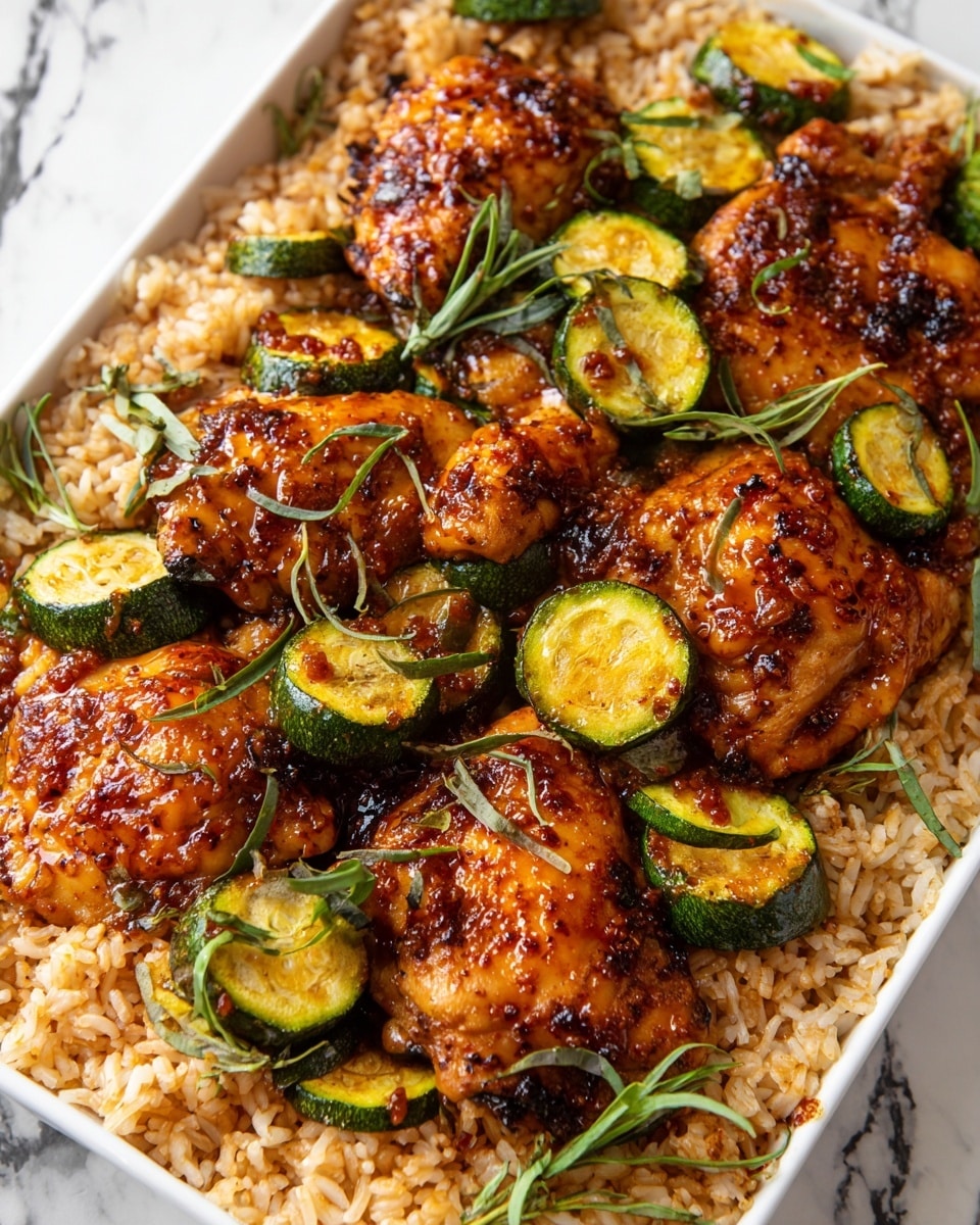 One Pan Chipotle Honey Chicken and Rice Recipe - Recipe Image