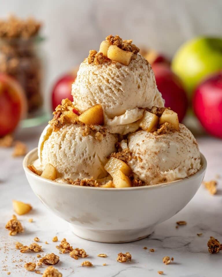Ninja Creami Apple Crisp Ice Cream (Vegan, Gluten Free) Recipe