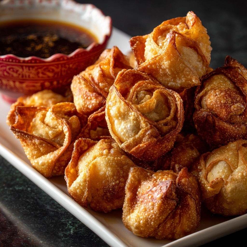 Crispy Wonton Chips Recipe - Recipe Image