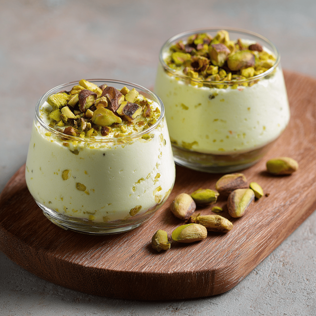 Creamy High Protein Pistachio Pudding Overnight Oats Recipe - Recipe Image