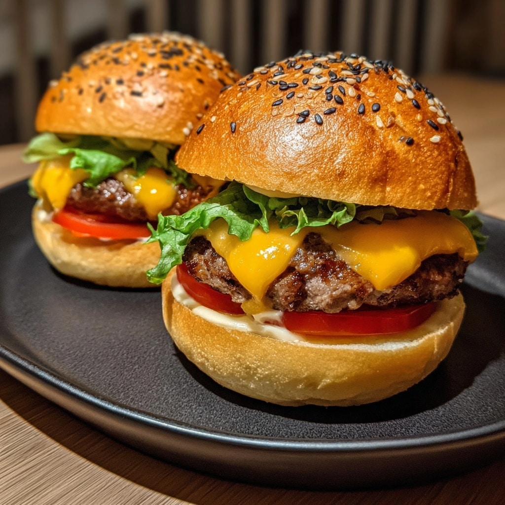 Really Easy Beefburgers Recipe - Recipe Image
