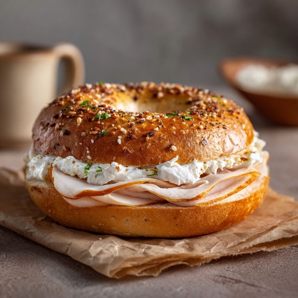 Air Fryer Protein Bagels Recipe - Recipe Image