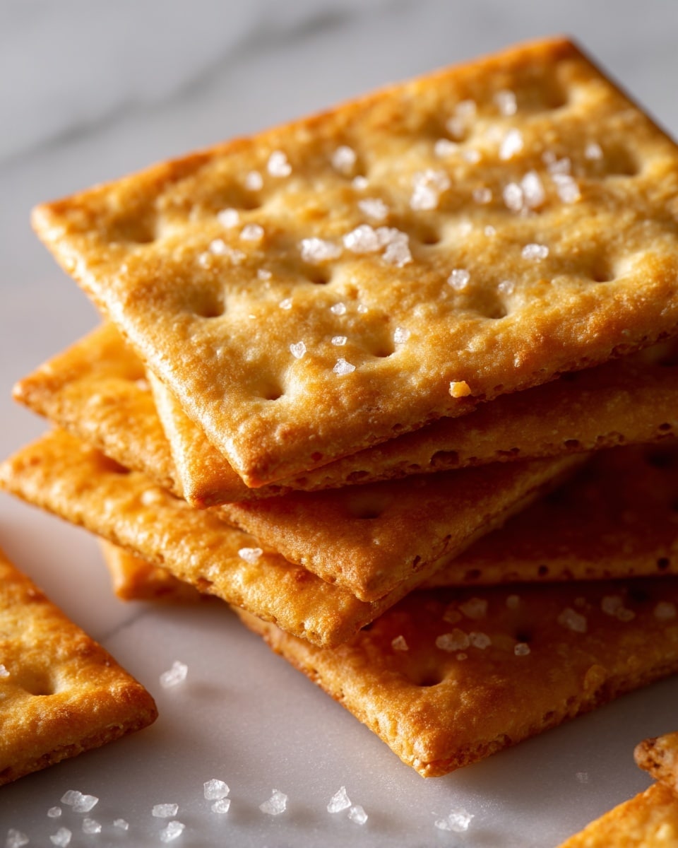 Crispy Keto Almond Flour Crackers – Perfect Low-Carb Snack Recipe - Recipe Image