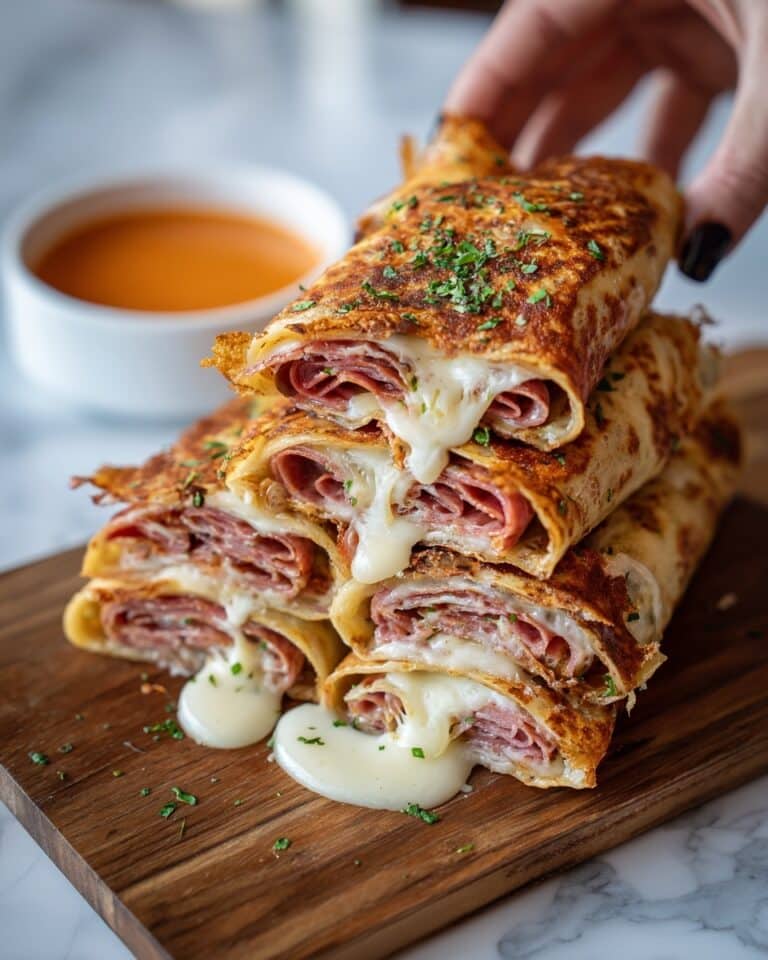Keto Crispy Reuben Roll-Ups Recipe
