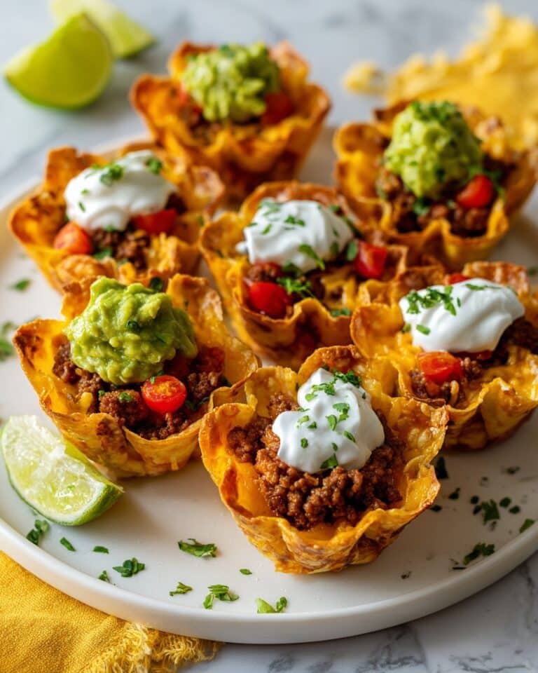 Easy Taco Cups Recipe