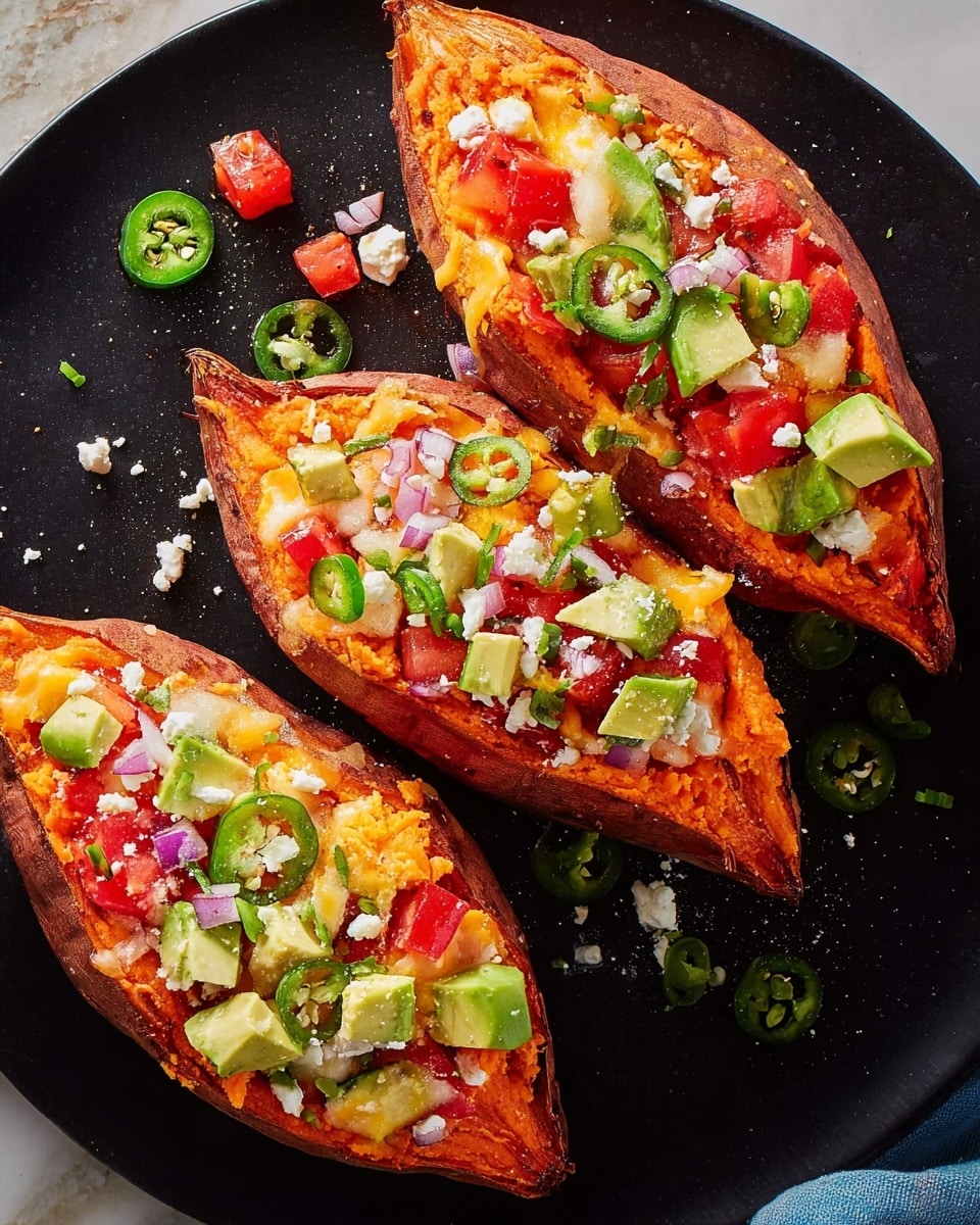 Twice-Baked Sweet Potatoes Recipe - Recipe Image