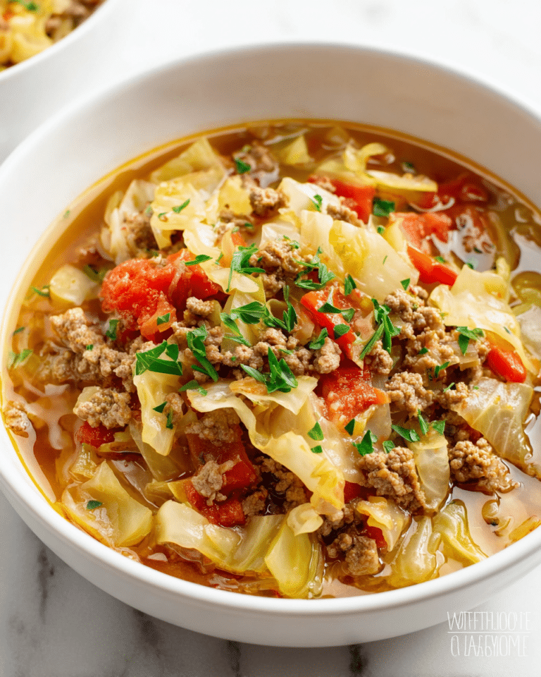 Hearty Beef Cabbage Soup Recipe