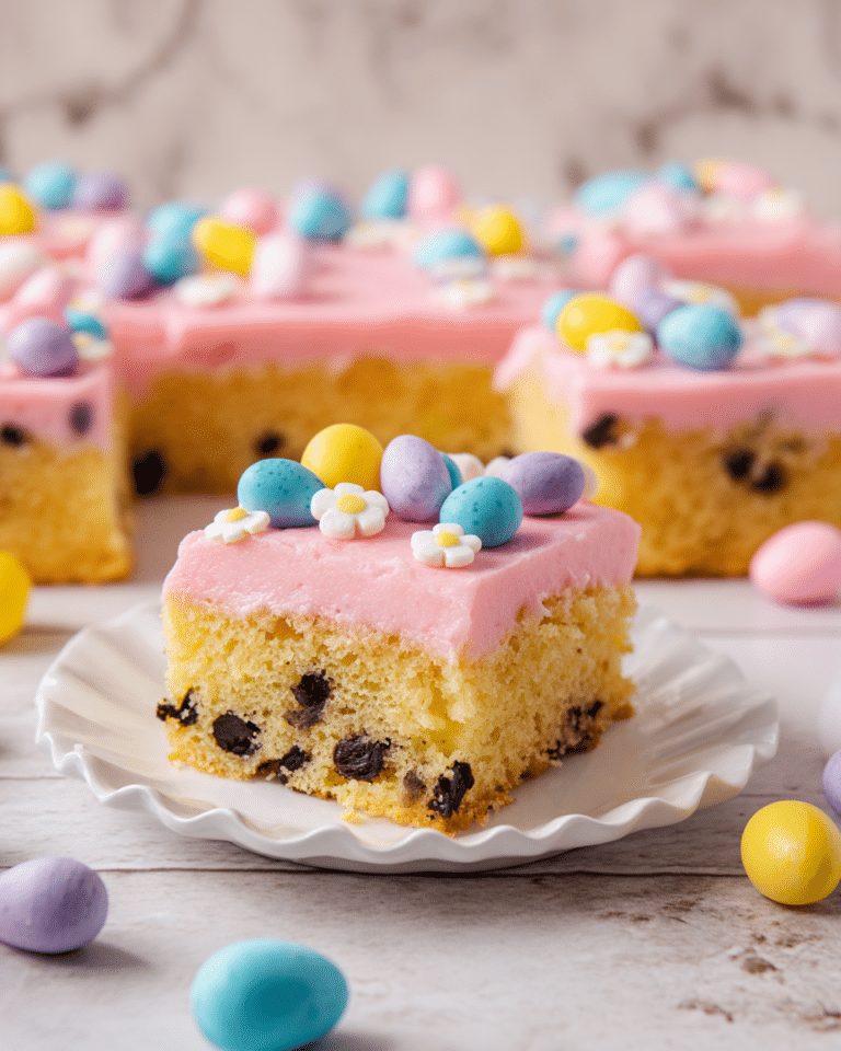 Easter Cookie Bars with Buttercream Frosting Recipe