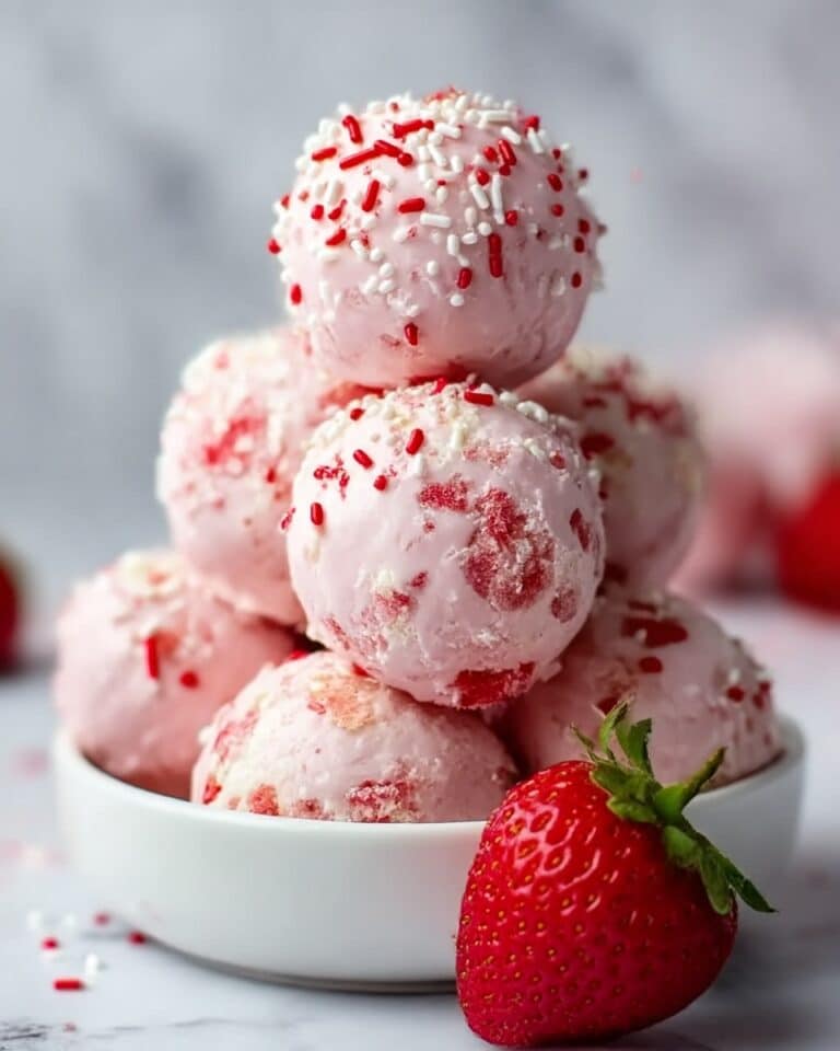 Strawberry Cheesecake Protein Balls Recipe