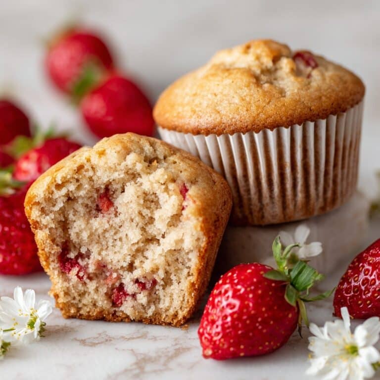 Strawberry Banana Muffins Recipe