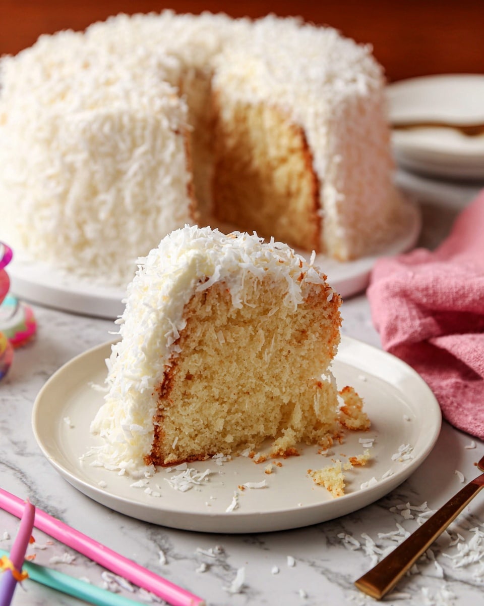Tom Cruise Coconut Cake Recipe (Copycat Doan’s Coconut Bundt) Recipe - Recipe Image
