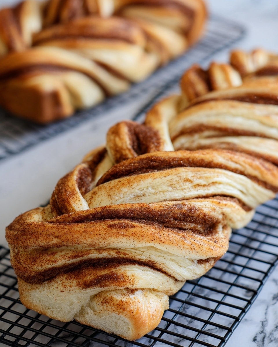 Easy and Fast Cinnamon Twist Loaf Recipe - Recipe Image