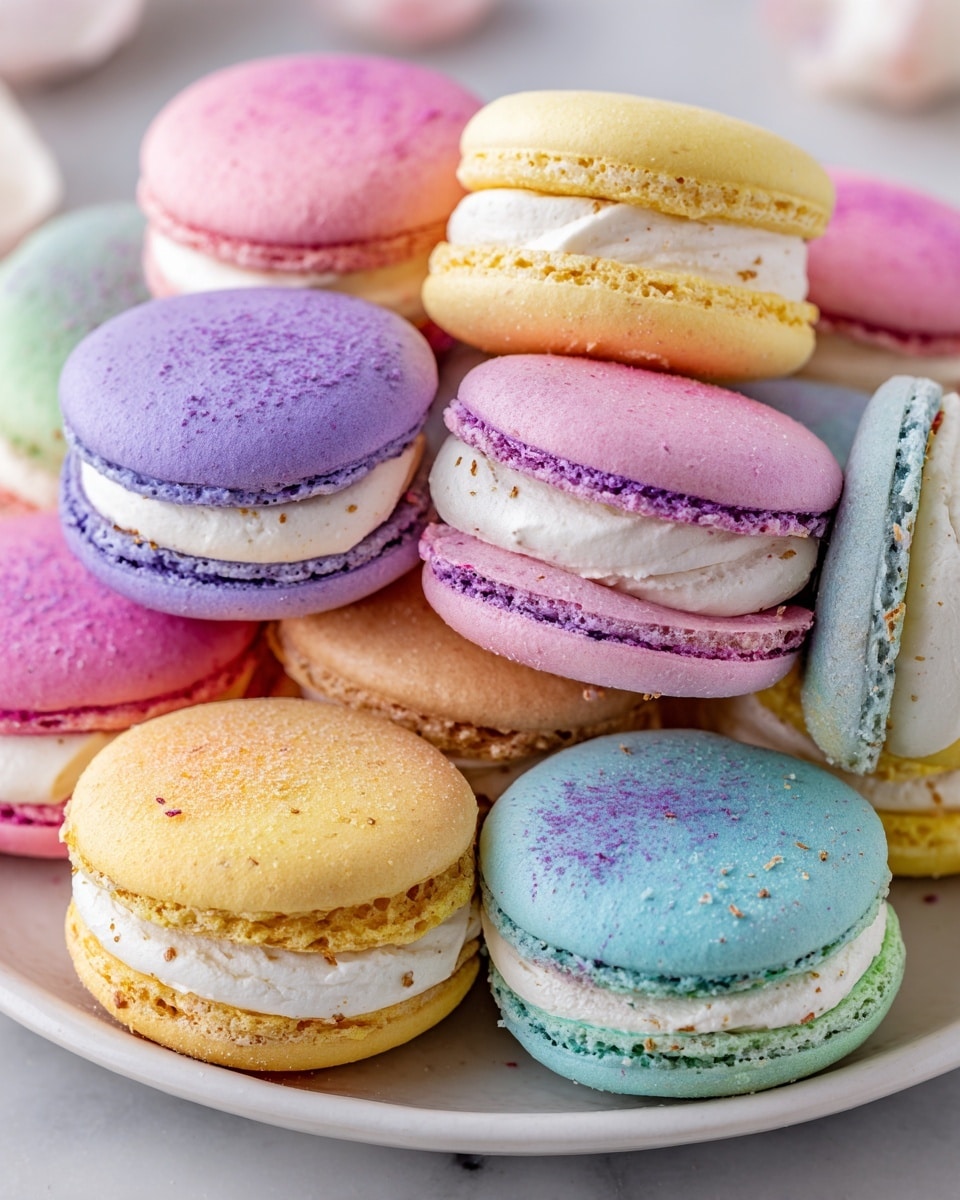 Pastel Sugar Cookie Sandwiches Recipe - Recipe Image