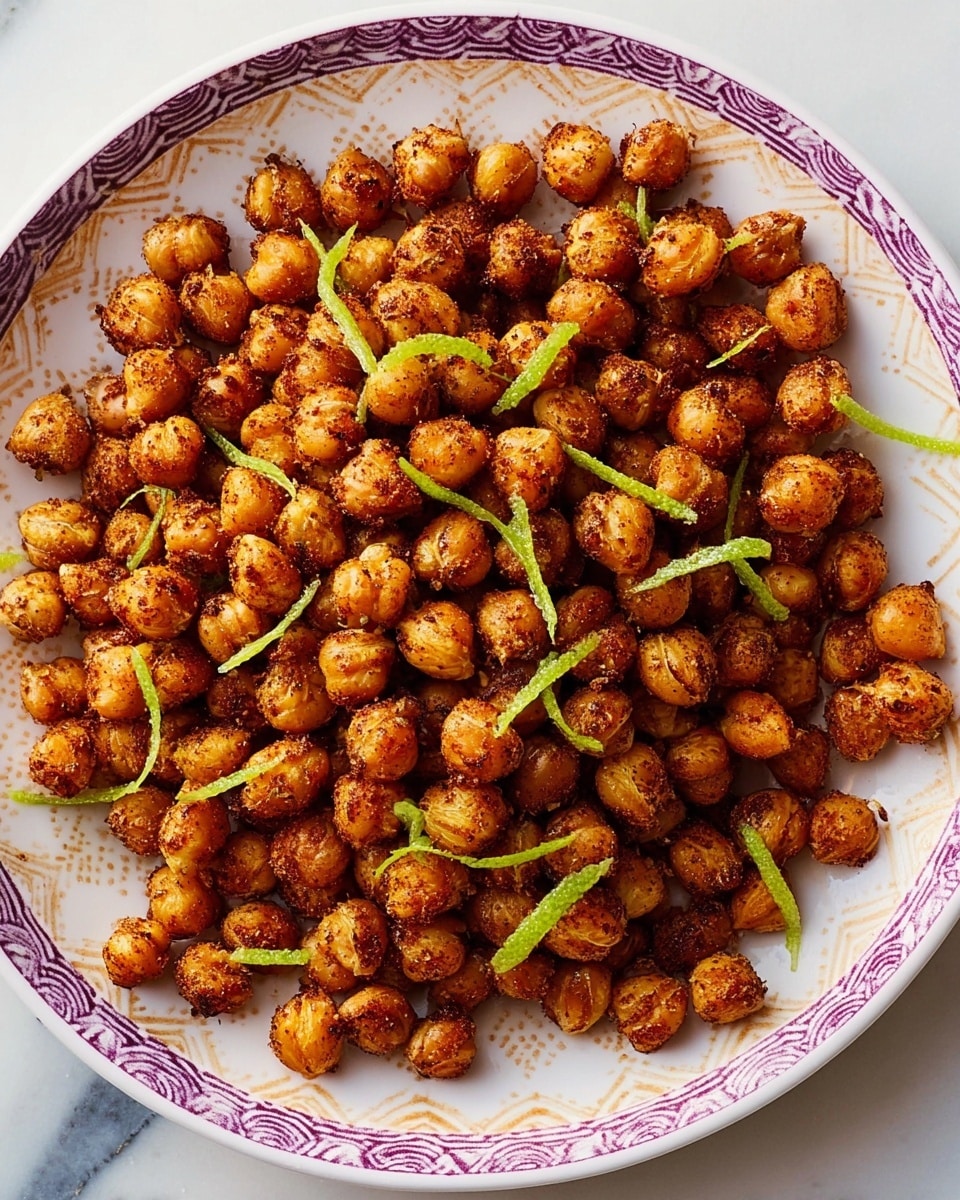 Air Fryer Crunchy Chili-Spiced Chickpeas Recipe - Recipe Image
