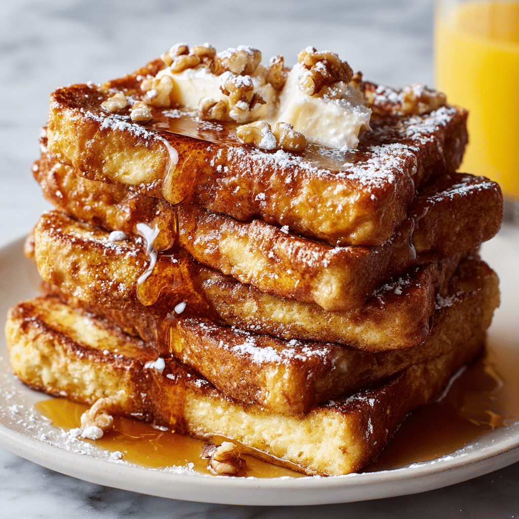 Delicious Hawaiian Roll French Toast That Melts in Your Mouth Recipe - Recipe Image