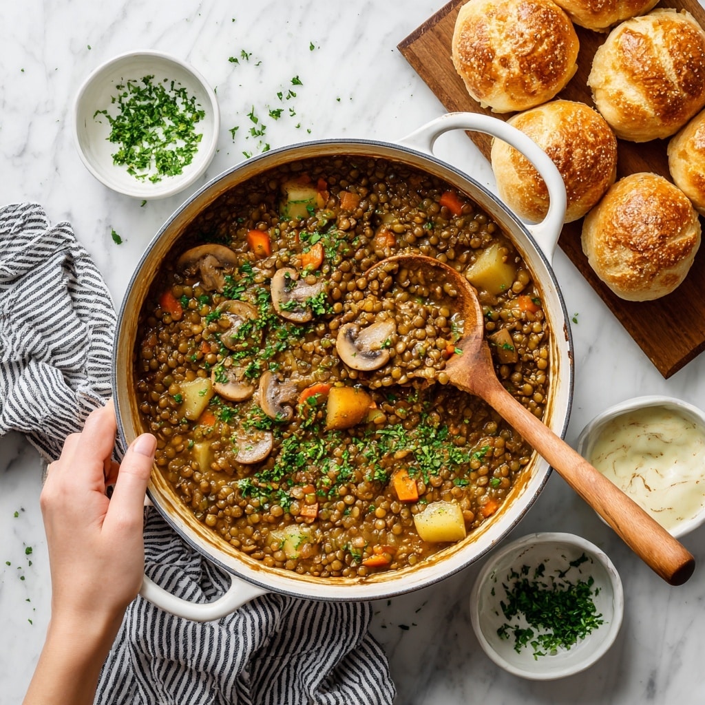 Vegan Mushroom Stew Recipe - Recipe Image