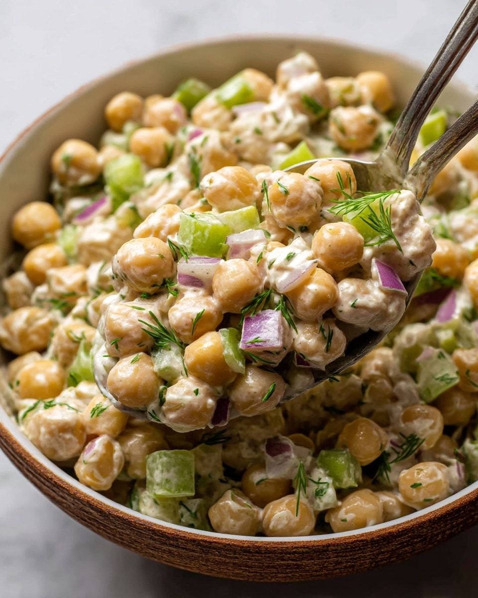Healthy Tuna Garbanzo Bean Salad Recipe - Recipe Image