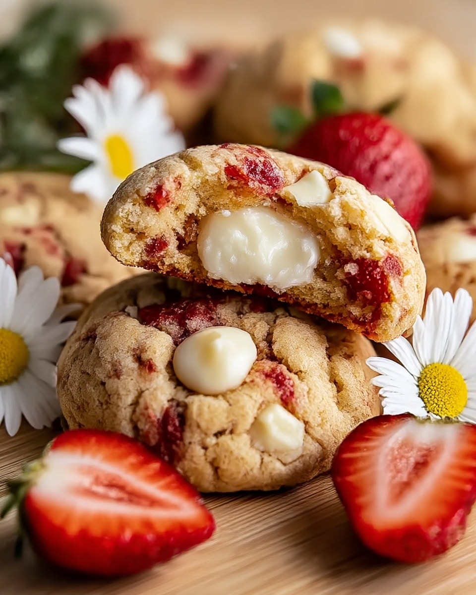 Strawberry Cheesecake Cookies Recipe - Recipe Image