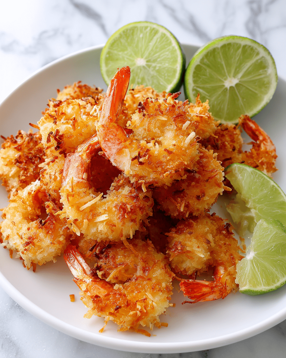 Crunchy Coconut Shrimp: Your New Addiction to Homemade Bliss Recipe - Recipe Image